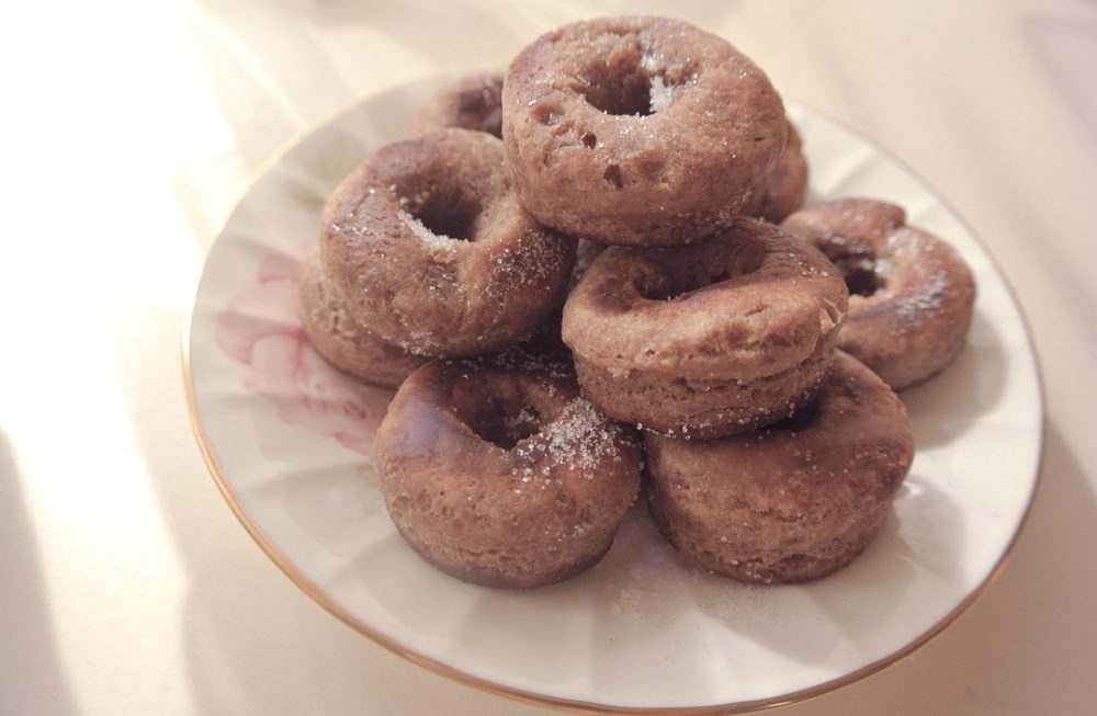 【#簡単レシピ】揚げないおからミニドーナツのレシピ◎