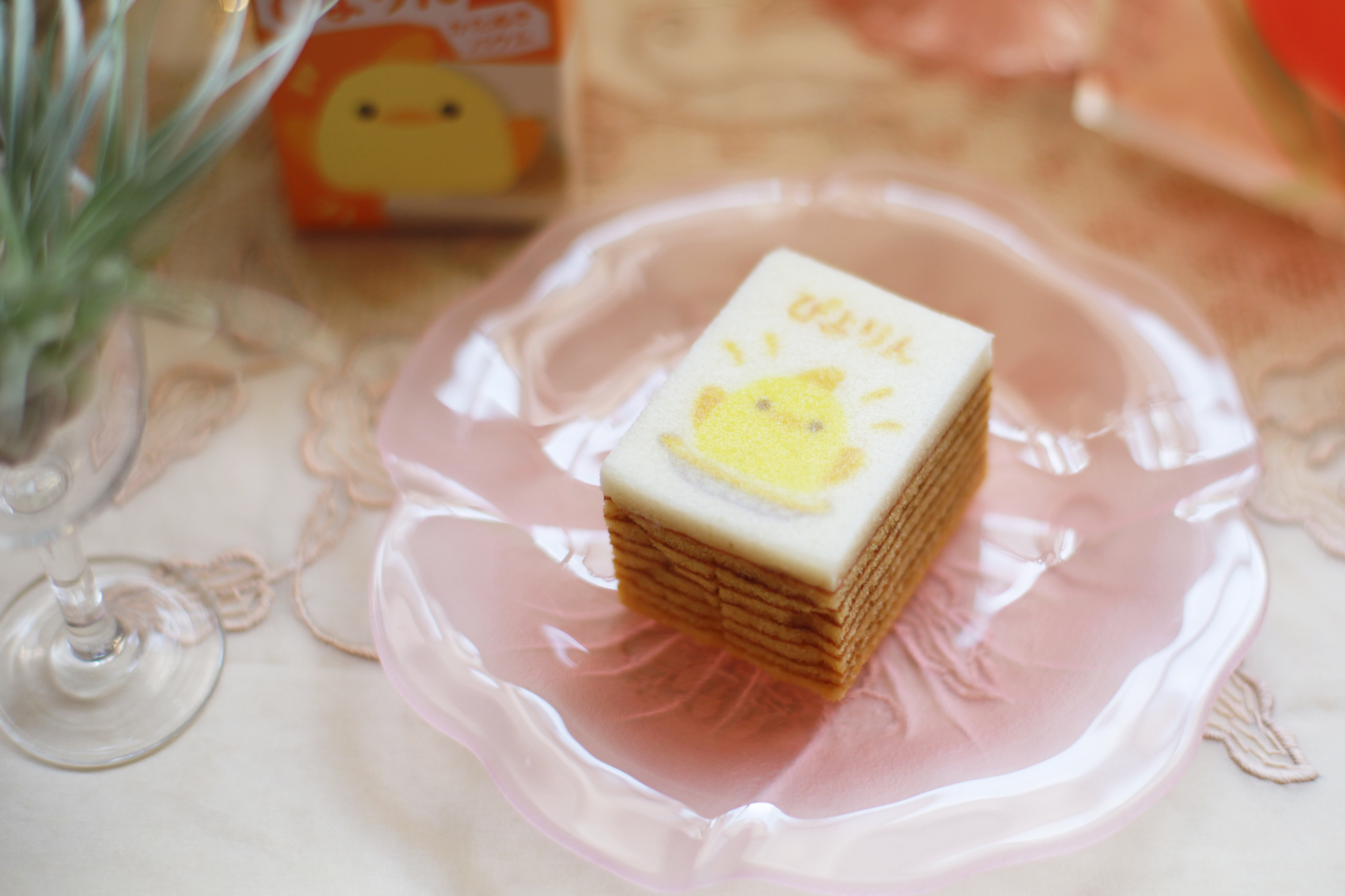 かわいいおみやげ】カタヌキヤコラボ『ぴよりんかたぬきバウム』・愛知