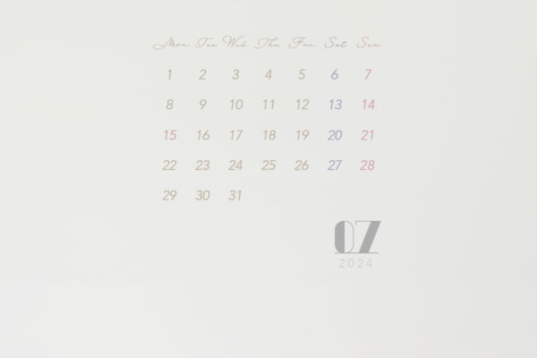 【#iPhone壁紙】ouchimo特製2024年7月のカレンダーできました！