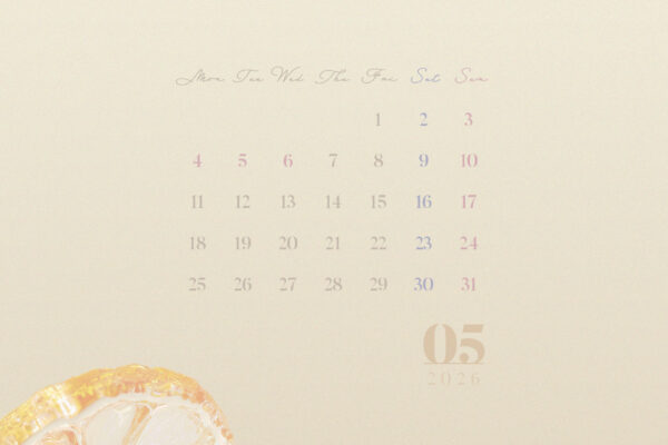 【#iPhone壁紙】ouchimo特製2026年5月のカレンダーできました！