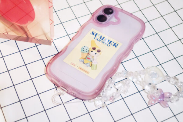 【100均DIY】ステッカーでかわいく！スマホケースのインナーシートを作ろう！